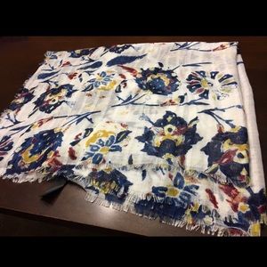 Lightweight Floral Summer Scarf